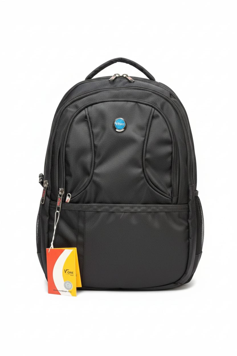 Black & Blue Laptop Backpack