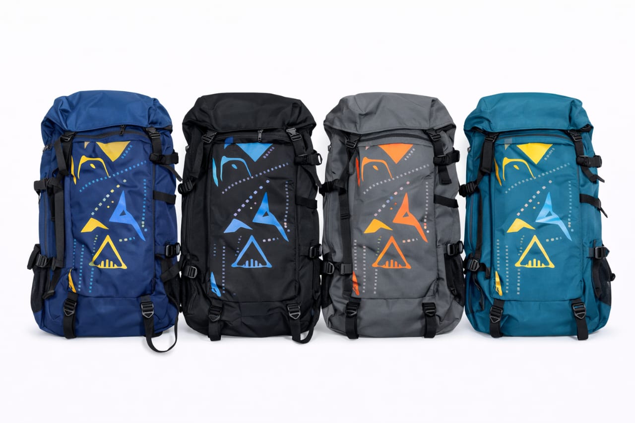 Grey Hiking Rucksack