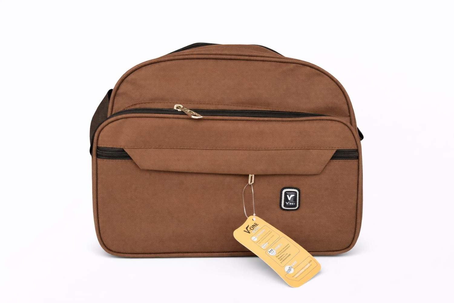 Tan Brown Messenger Bag