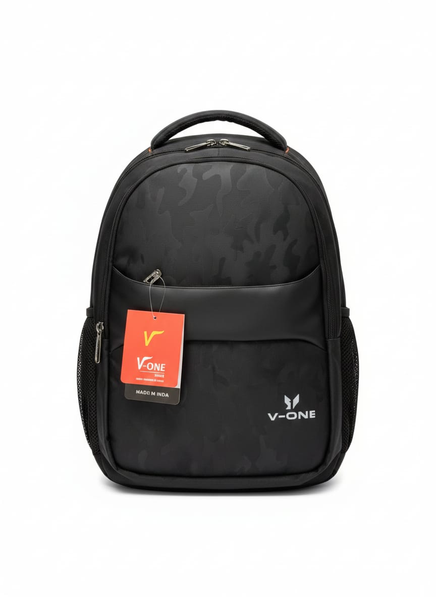 V-One Black Office Bag